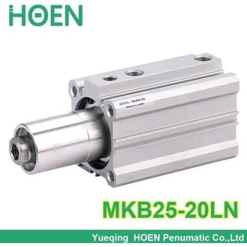 25mm bore 20mm stroke MKB Series Corner Cylinder MKB25*20LN / MKB25-20LN