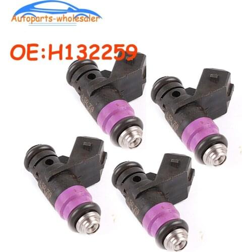 4 PCS Car Accessories H132259 8200132259 For Renault Megane 1.6 16v 31 T. KM Replacement Nozzle Injection Petrol Fuel Injector