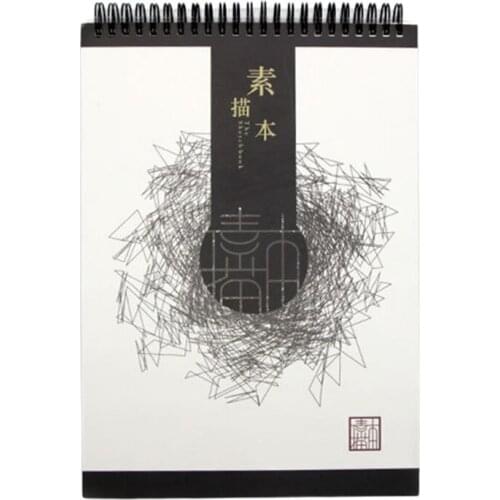 50Sheets A4 Paper Watercolor Sketch Book Notepad for Painting Drawing Sketchbook C90C