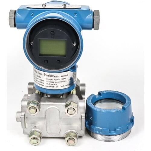 Intelligent differential pressure transmitter measuring the water pressure sensor 3051