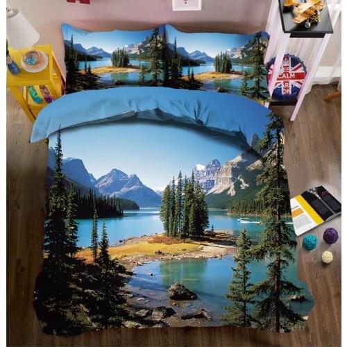 Fitted Bed Sheet Sets Luxury Bedding Sets 3D Bedsheet Duvet Cover Pillowcase Twin King Size Queen California King Bed Linen