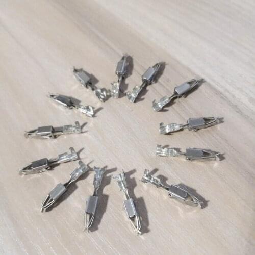 50/100pcs/lot Female Crimp Terminals (Pins) Contact Pin For Bosch JPT Socket Housing Connector Plug For 18-20AWG Wire Cable