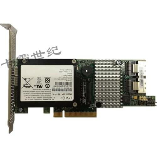 Original authentic LSI SAS 9271-8i raid card array card + original LSIiBBU09 battery warranty for one year