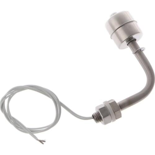 Stainless Steel Float Switch Right Angle Vertical Head Liquid Water Tank Level Sensor