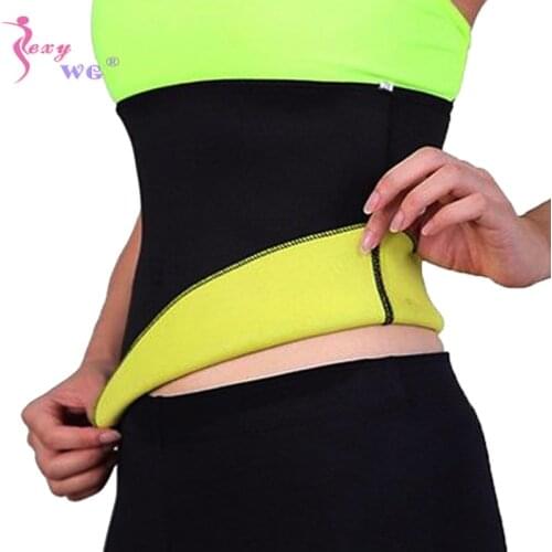 SEXYWG Waist Trainer Belt for Women Body Shaper Slimming Belt Weight Loss Neoprene Sauna Waist Cincher Fat Burning Shapewear