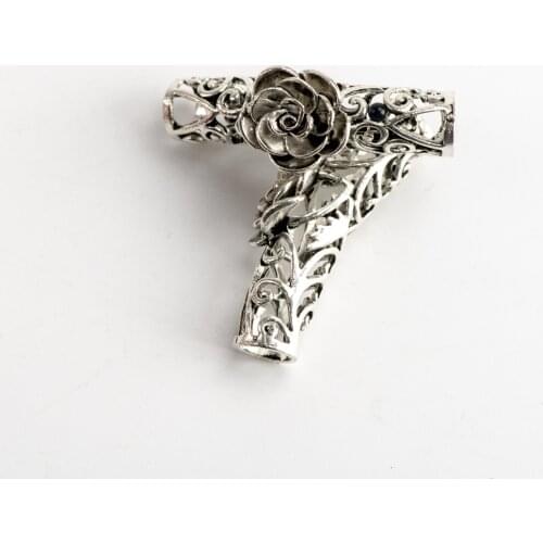 Connectors Flower Tube Jewelry Supplies DIY Jewelry Making Findings Handicraft Accessories For Jewelries Needlework #JZ324