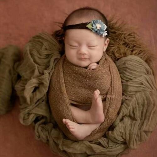 Newborn Jersey Rayon wraps photography props Baby stretch knit wraps Baby swaddle blanket photo props