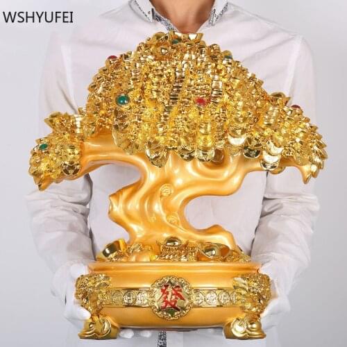 Chinese Style Resin Feng Shui Ornaments Home Cash Cow Decoration Living Room Wine Cabinet Lucky Decor Accessories Opening Gift