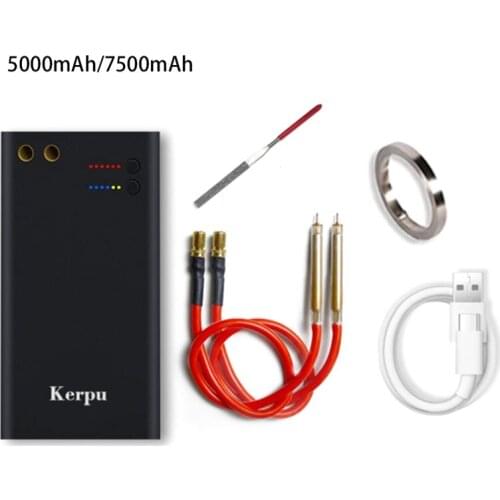 Upgraded 7500MAh Rechargeable Portable Spot Welder Machine 6 Gear Adjustable Mini Small Battery Spot Welder