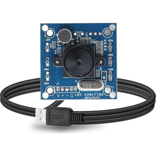 USB Camera 1080P Distortion Free Industrial Camera Module Monitor Android Linux MCU AD Machine Camera
