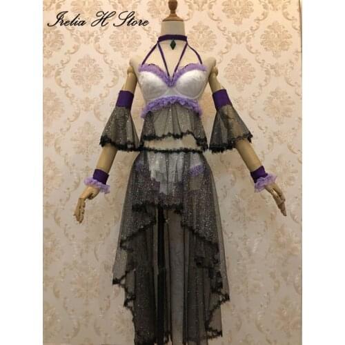 Irelia H Store Re:Life in a different world from zero Fan Art Emilia Cosplay costume dress female