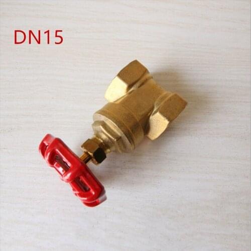 1pc Brass Gate Valve DN15 1/2' BSPP Female 5Bar Working Pressure Port
