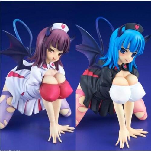 16cm Q-SIX BlackDevil sexy girl Figure action figure collect toys collection doll anime cartoon model for gift