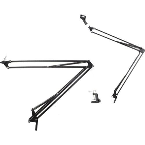 360 Degree Rotation Mount Barcket Adjustable NB39 NB37 Desktop Clamp Suspension Boom Scissor Arm Stand Holder