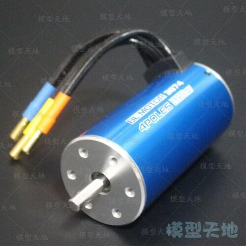 4-Poles 3674 2250KV brushless motor violent motor For HSP 1/8 RC Car Perfect For 2S-4S Lipo 120A 150A Waterproof ESC