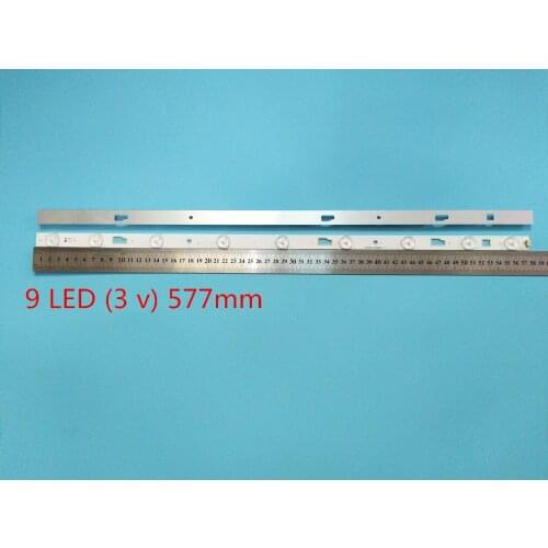 5 set= 10 pieces d32ts7202 led backilght 32hr331m09a5 v1 strip driven 1 pgs= 580mm 9led lamps