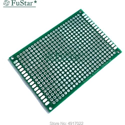 5pcs 5X7cm 5*7cm Double Side Prototype pcb Breadboard Universal Printed Circuit Board 1.6mm 2.54mm Glass Fiber FR-4