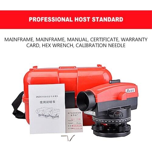 Level automatic construction engineering surveying and mapping instrument level gauge elevation measuring instrument