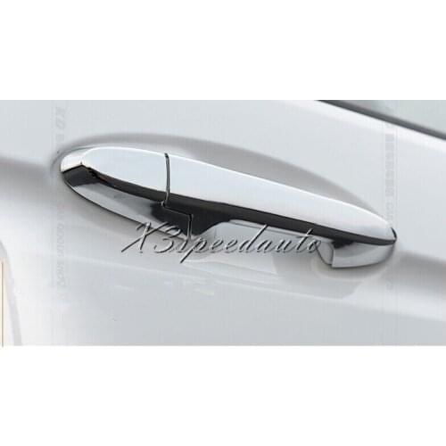 For Honda Fit/Jazz 2014 15 16 Car Stickers Door Handle Cover Trim 8pcs Free Shipping
