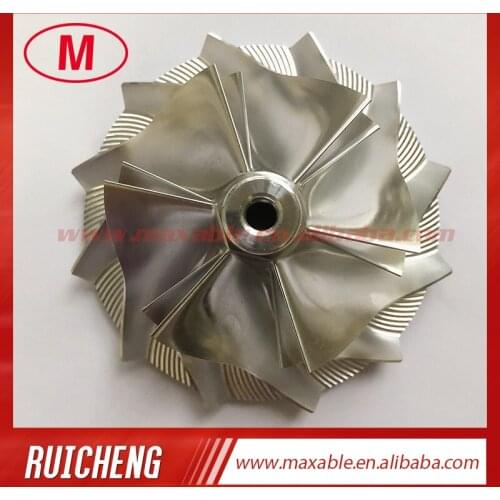 GT3794 67.77/94.00mm 6+6 blades billet/milling/aluminum 2618 compressor wheel for PowerMax turbo Stage 1: 773540-5001s AVNT