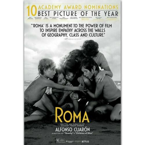 J0042 Roma Movie Alfonso Cuarón New Film 2018 Love Wall Sticker Silk Poster Art Light Canvas Home Decoration