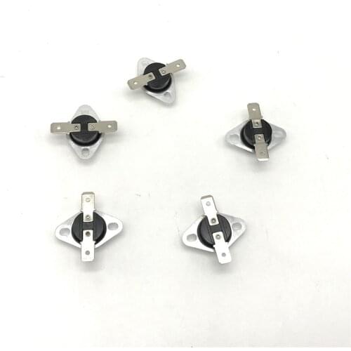 250V 10A Mini Temperature Controller Button type Thermostat 5~35 degrees Celsius range Thermostat 5 PCS