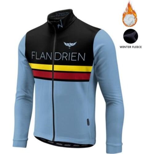 2018 Winter Fleece Morvelo Classic cycling jersey for men Road bike cycling wear Maillot Ciclismo SL MX DH long sleeve jersey