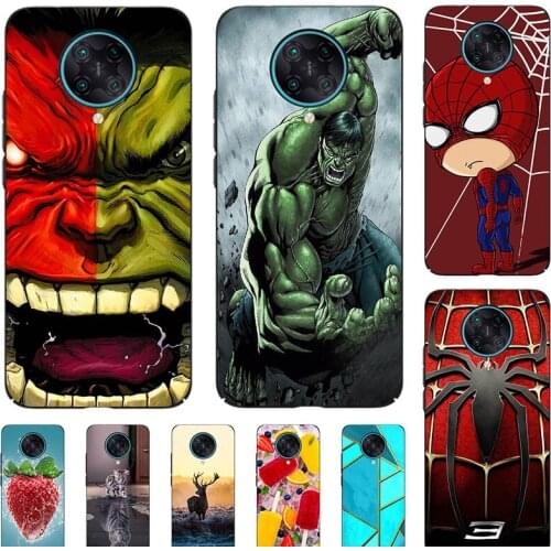 Soft Case For Xiaomi Redmi K30 Pro K30Pro ZOOM Xiaomi POCO F2 Pro Phone Cover Cartoon Fundas Super Hero Coque Bumper Cat Shell