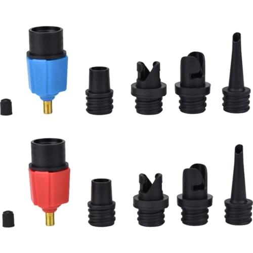 Inflatable Rowing Rubber Boat Air Valve Adapter Paddle Board Canoe Kayak Air Valve Pump Compressor Converter