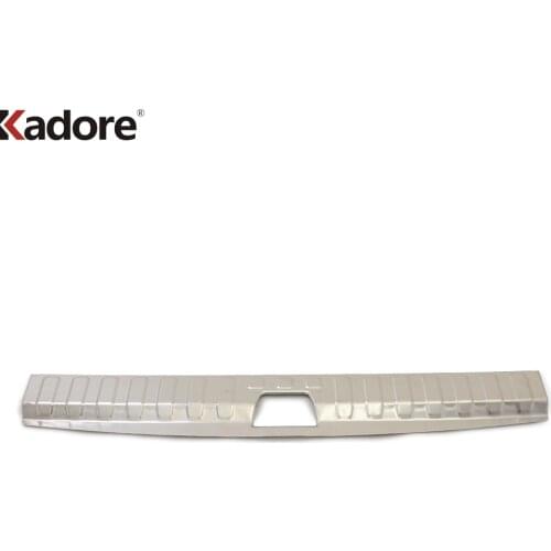 Stainless Steel Rear Trunk Bumper Cover Trim For Chevrolet Holden Equinox 2018 2019 2020 Car Tailgate Door Sill Protector