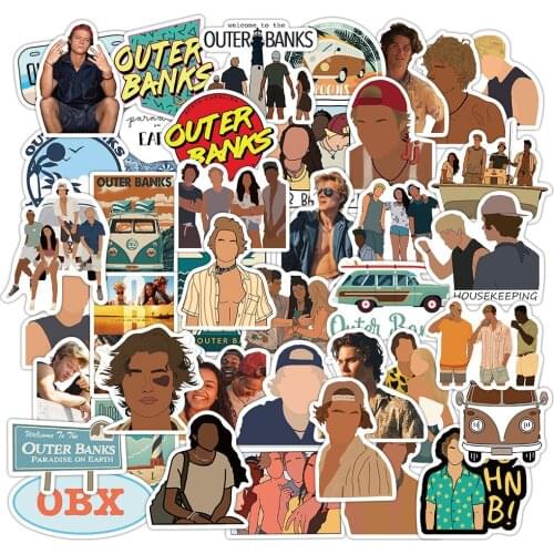 American drama stickers star stickers 100pcs American drama stickers graffiti stickers notebook skateboard suitcase stickers 7