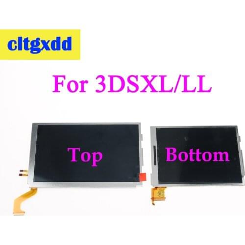 Cltgxdd New Original Top Upper LCD Display Screen down lcd for Nintendo 3DS XL/LL 3DSXL/3DSLL
