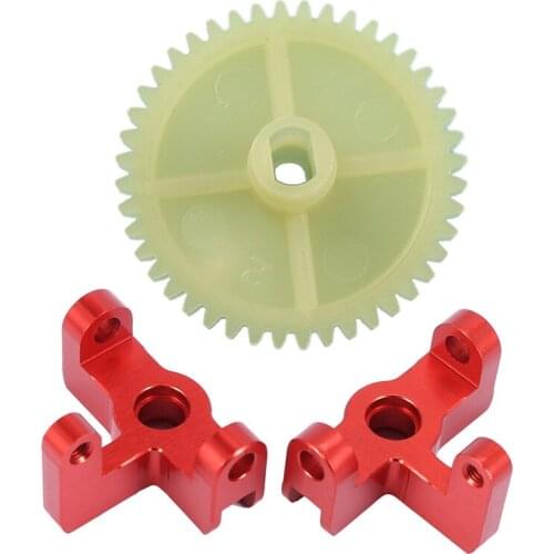 144001-1260 Reduction Gear With Steering Cup Front Wheel Seat Steering Hub,For Wltoys 144001 1/14 RC Car Spare Parts