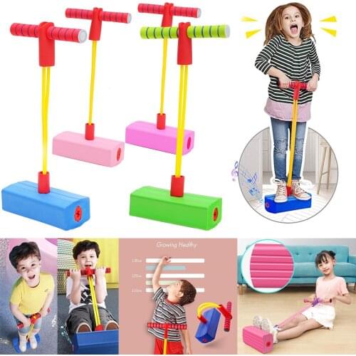 Sports Games Kids Toys Pogo Stick Jumper Training Grow Taller Outdoor Fun Fitness Equipment Sensory Toys for Children Boys Girls
