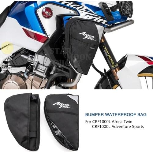 Motorcycle Frame Crash Bars Waterproof Bag Repair Tool Placement Bag For Honda CRF1000L Africa Twin CRF1000L Adventure Sports