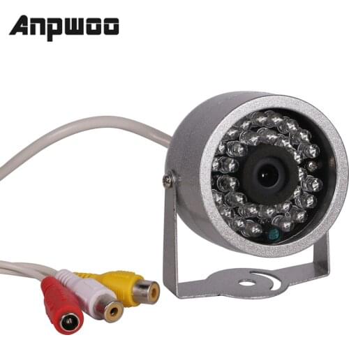 ANPWOO 700TVL With Audio surveillance 30 LED night vision Security Outdoor Color metal shell Waterproof CCTV Camera