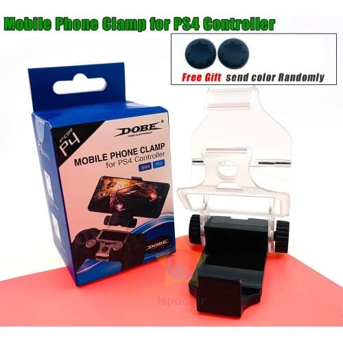 2020 Newest Cellphone Clamp Mobile Phone Clamp Smart Clip Holder Handle Bracket for PS4 pro for PS4 slim Controller Dropshipping