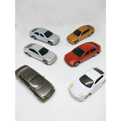 1:7 5 high quality abs plastic model car Sand table furnishing articles wheels can't move