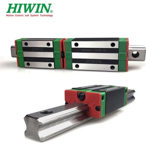 1pcsHiwin linear guide HGR20 - 1500mm +1pcs HGR15-965mm +1pcs HGH20CA + 1pcs HGH15CA narrow block