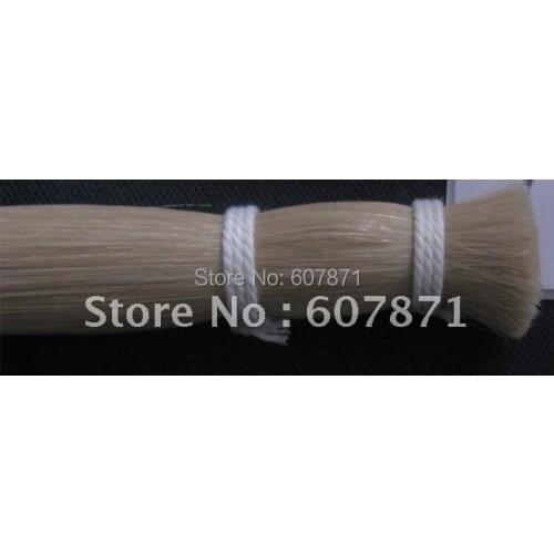 1000g 33inch EHITE COLOR bow horse hair natural white mongol #AA4