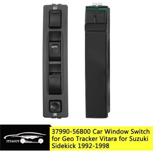 3799056B00 Electric Power Master Window Switch Button 37990-56B00 for Geo Tracker Vitara for Suzuki Sidekick JLX Sport 1992-1998