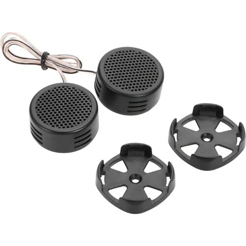 2x Car Mini Dome Tweeter Car Speaker Universal High Efficiency Loudspeaker Loud Speaker Super Power Audio Sound car tweeters