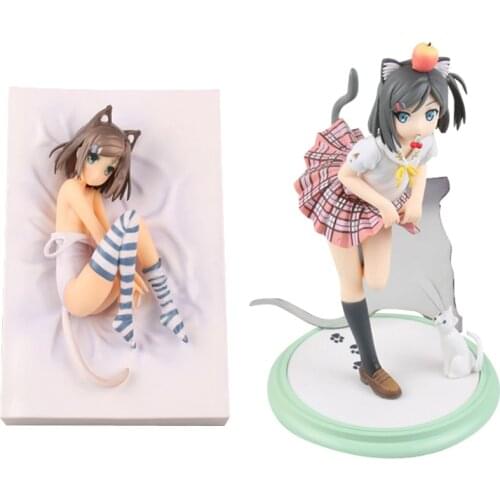 The HENTAI Prince and The Stony Cat Anime Figures Sutsukakushi Tsukiko Sexy Girls PVC Action Figure Toy Collectible Model Doll