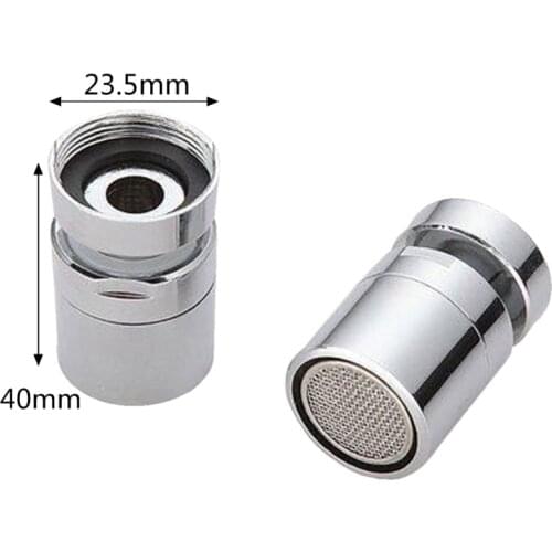 Brass Water Saving Tap Faucet Aerator Sprayer Attachment with 360-Degree Swivel