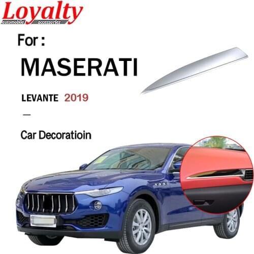 Loyalty for Maserati Levante 2019 Interior Center Air Vent Control Board Decoration Cover Trim ABS Car Styling Auto Accessories