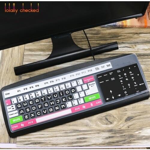 For Logitech G103 G19 K300 MK235 MK270 K270 MK275 K375S Desktop PC Mechanical Gaming Keyboard skin Keyboard Cover
