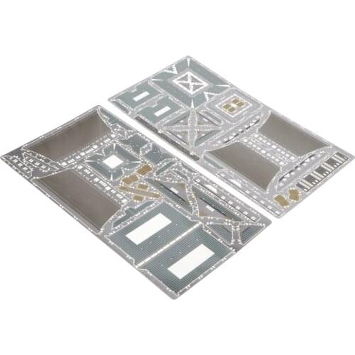 Metal Puzzle Model Building Edcational Toy Japan Osaka Castle Multicolored