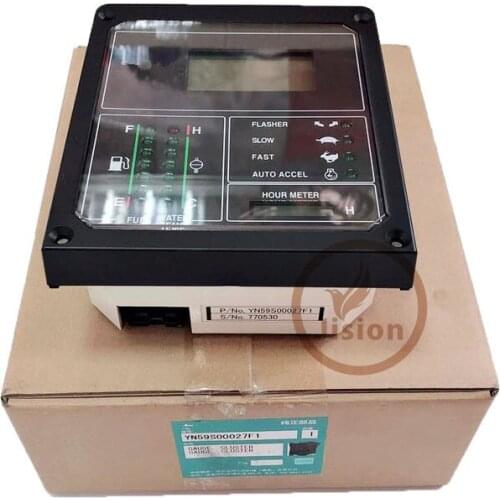 Original Excavator SK120 SK200 Excavator Monitor Display Screen 2489U266F3 YN59S00027F1