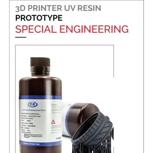 Photopolymer Resin3D Printing Special Engineering ResinTenacity Photosensiti UV PHOTOSENSITIVE1kg SLA/DLP/LCD Printer Materials