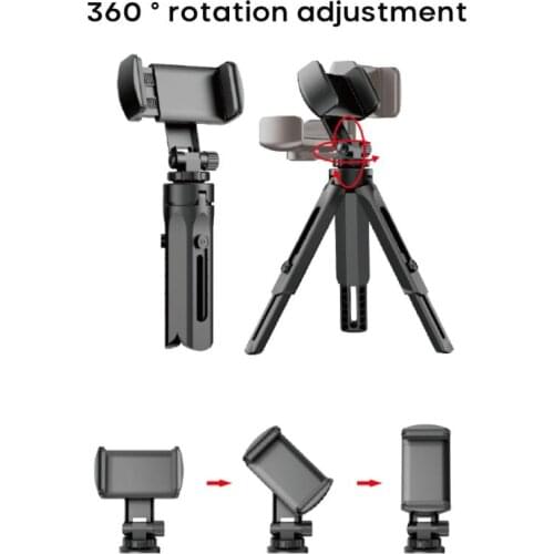 Protable Tripod For Phone Mini Tripod For Mobile Phone Mini Camera Tripod Phone Holder Clip Stand For Photo Photography